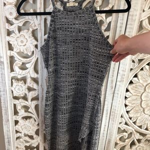 grey racerback bodycon dress Silence + Noise
